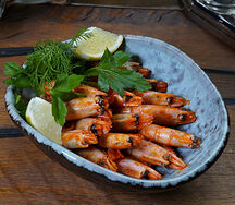 Магаданские креветки жареные