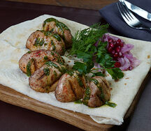 Шампиньоны гриль