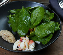 Салат с камчатским крабом