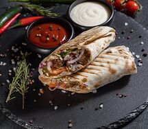 Шаурма из свинины стандарт