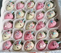 Клубника в шоколаде Единороги L