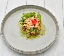 Салат с камчатским крабом