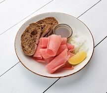 Строганина из тунца