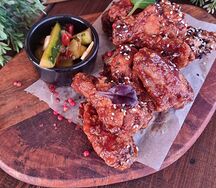 Куриные крылья барбекю