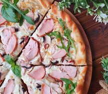 Пицца Курица-грибы