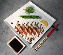 Сашими из угря