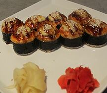 Запеченный ролл Тори терияки