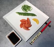 Сашими из лосося