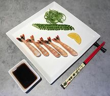 Сашими из креветок