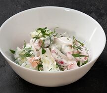 Салат дачный