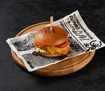 Бургер с куриным филе