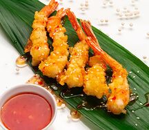 Тигровая креветка темпура