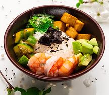 Поке с креветкой