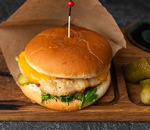 Бургер с курицей