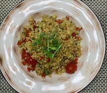 Булгур с овощами 