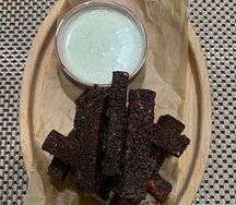 Гренки чесночные