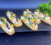 Эклеры Нежная горбуша 