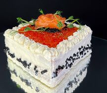 Бенто Сёмга с икрой