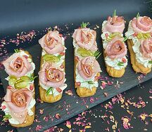 Эклеры Копченая говядина