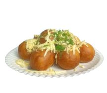 Пышки с креветкой