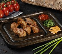 Шашлык из cвинoй мякоти