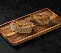 Ржаная брускетта на гриле