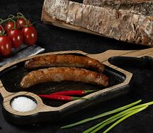 Колбаска острая на гриле