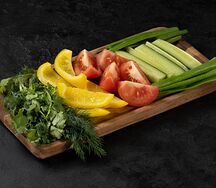 Овощная тарелка