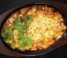 Турецкая сковородка с курицей