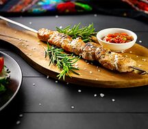 Шашлык из лосося