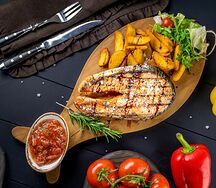 Стейк из сёмги