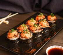 Запеченный ролл Грибной