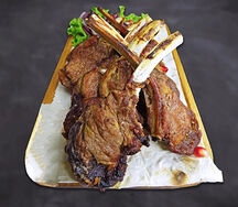 Шашлык из бараньей корейки