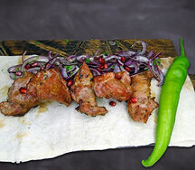 Шашлык из cвинoй шейки