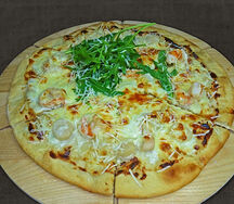 Пицца с морепродуктами