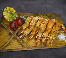 Лангустины на мангале