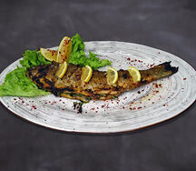 Форель речная на мангале