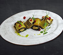 Рулетики из баклажанов