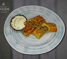 Блинчики с мясом