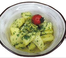 Отварной картофель