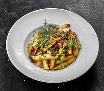 Картофель с грибами