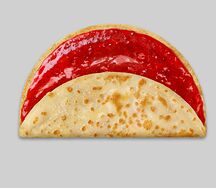 Блинчик с клубничным джемом