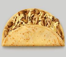 Грибы в соусе и сыр