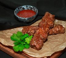 Люля-кебаб из баранины