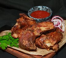 Шашлык из корейки ягненка