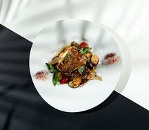 Судак по-провански с артишоками и каперсами