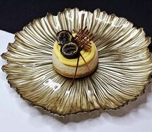 Ванильный чизкейк с намелакой из манго