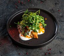 Куриное филе со шпинатом и моцареллой