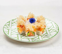 Никкей ролл с лососем