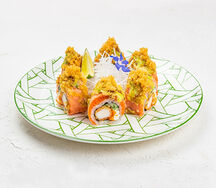 Ролл Филадельфия с соусом Васаби